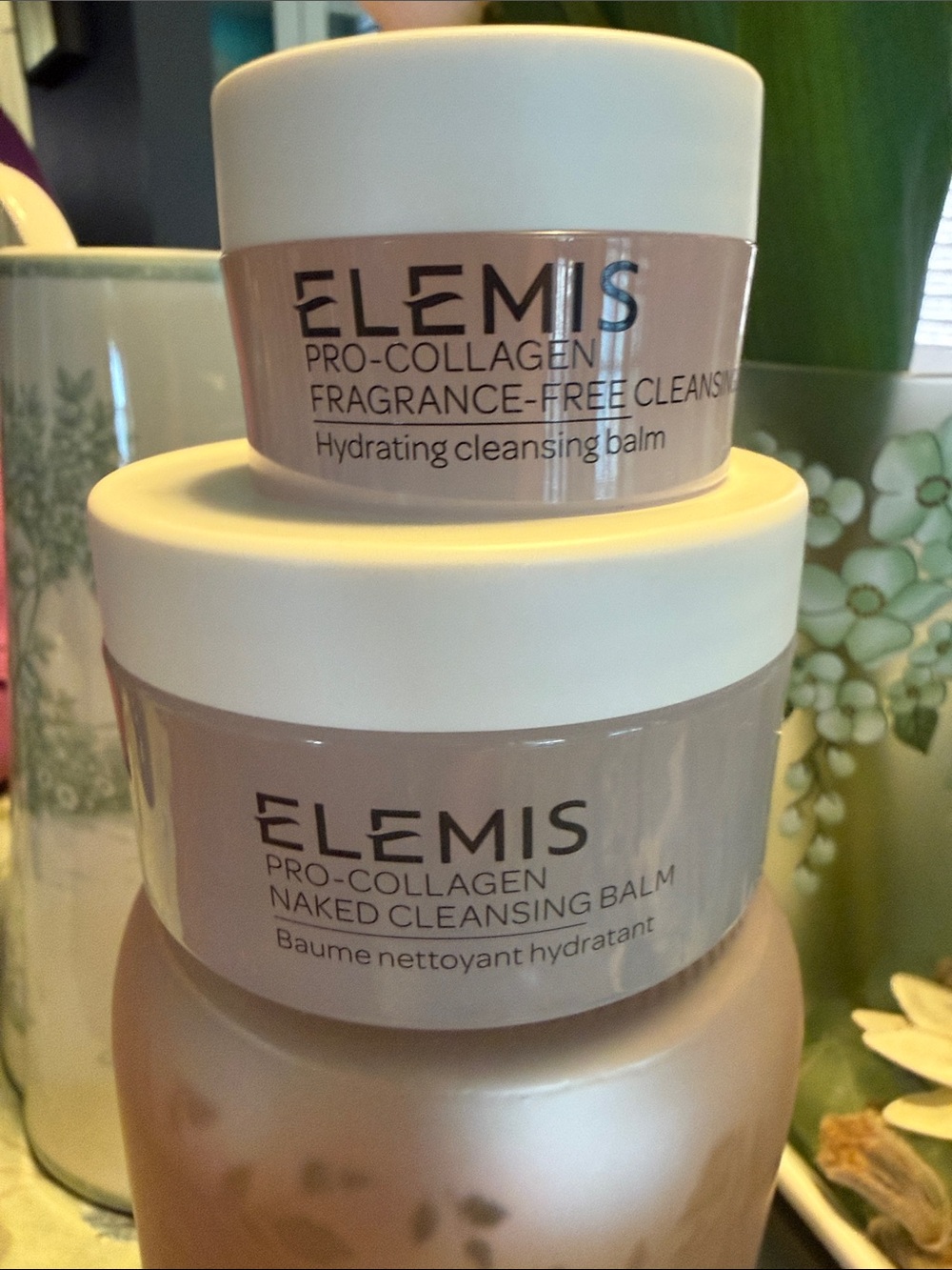 ELEMIS Pro-Collagen Naked Cleansing Balm and 1 Small  Fragrance-Free Balm